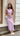 PURPLE STRIPE DRESS