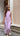 PURPLE STRIPE DRESS